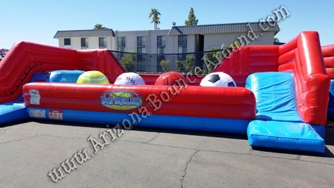 Sports themed challenge games for parties in Denver Colorado